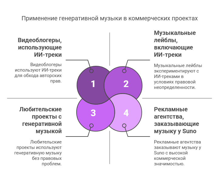 Музыка в коммерческих целях